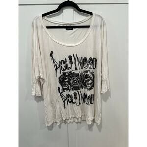 Lauren Moshi Hollywood Tshirt Size M